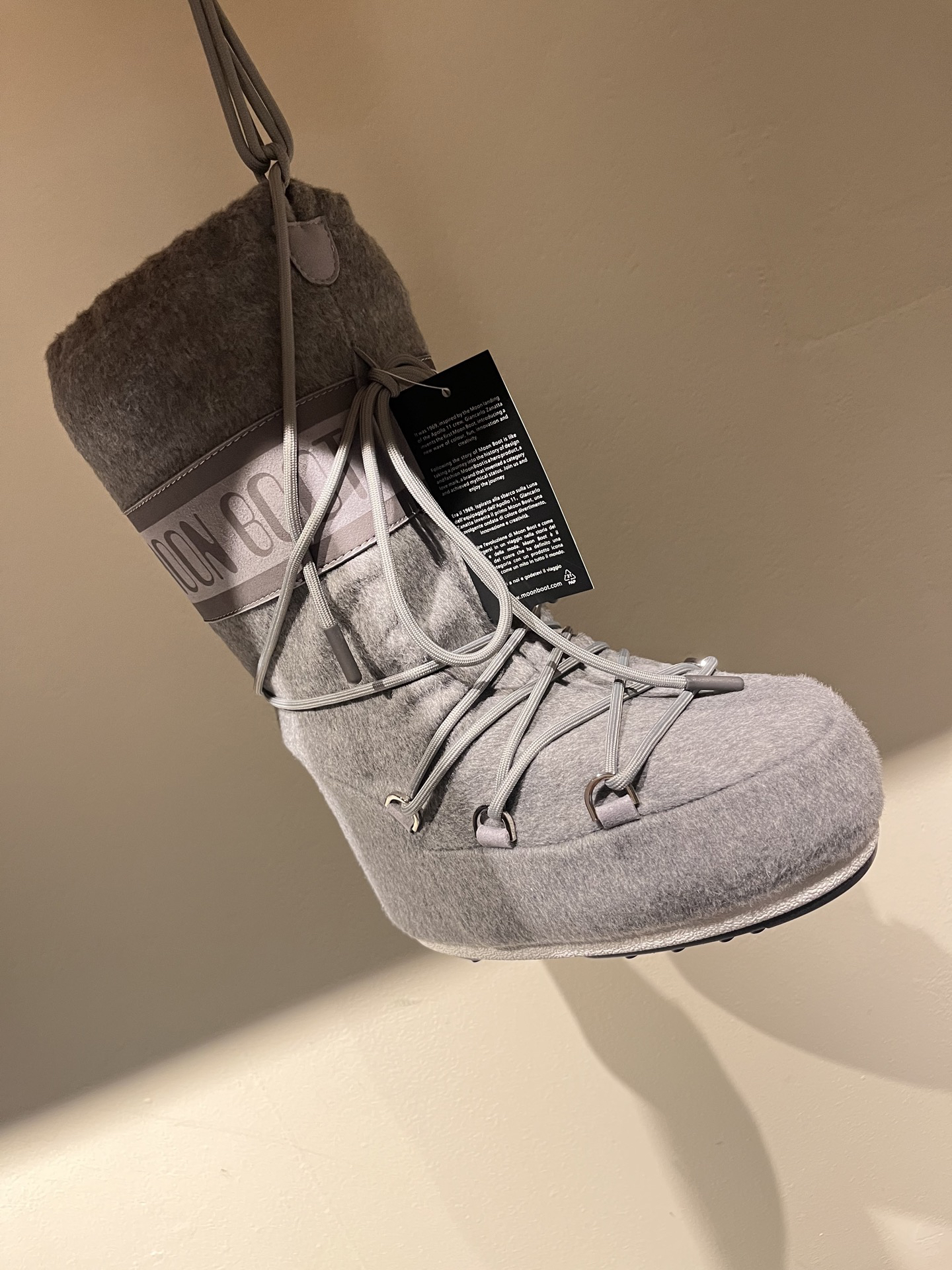 High quality ugly and cute long snow boots