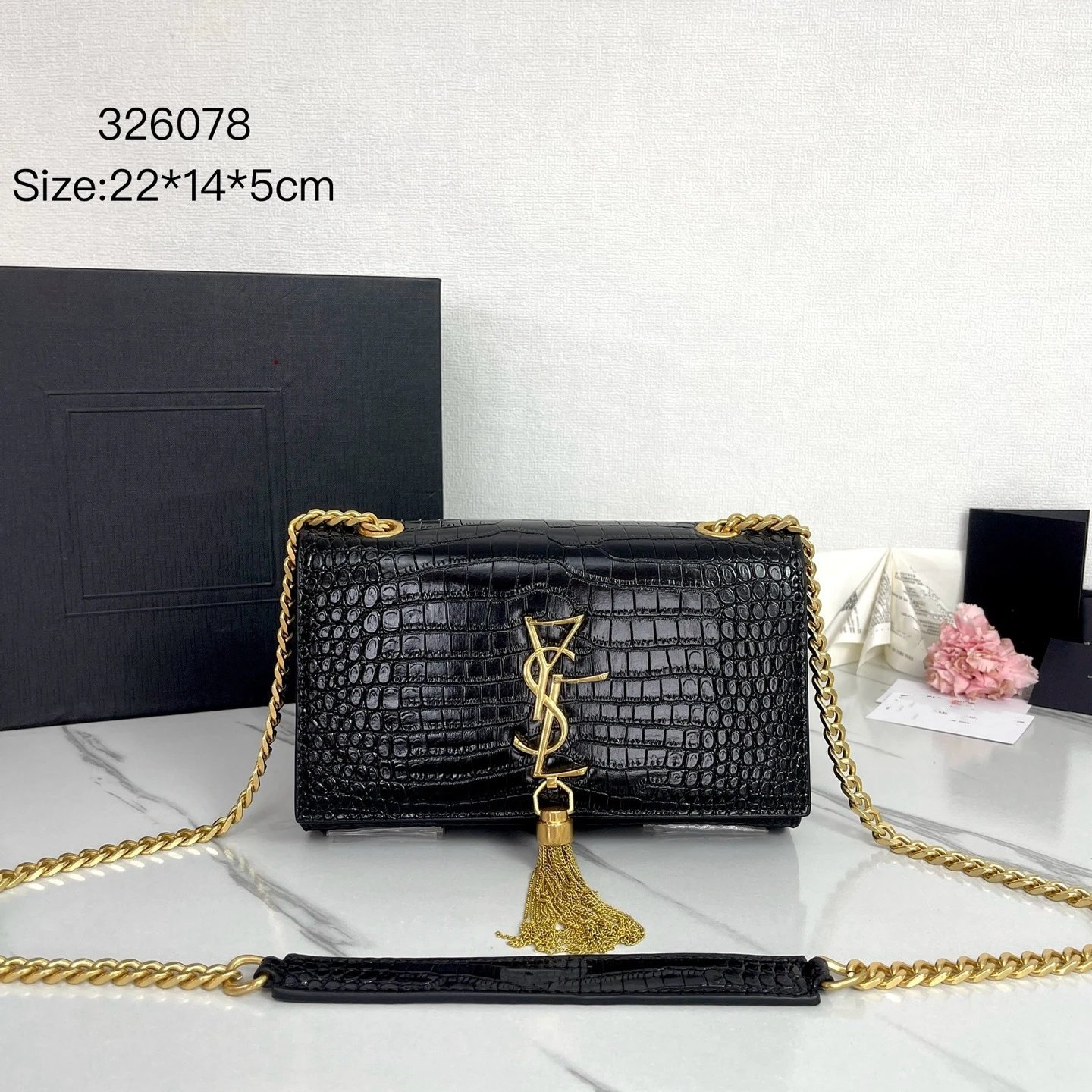High quality chain shoulder diagonal envelope package