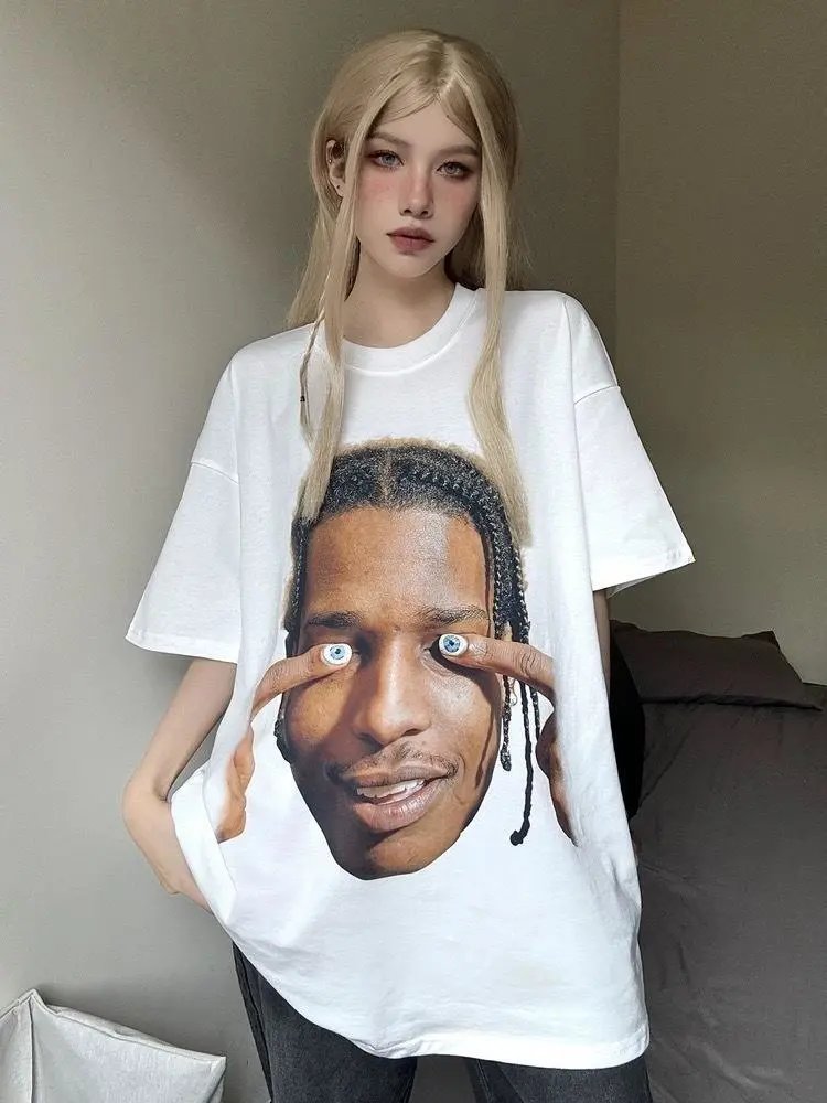 High quality pure cotton creative short sleeves