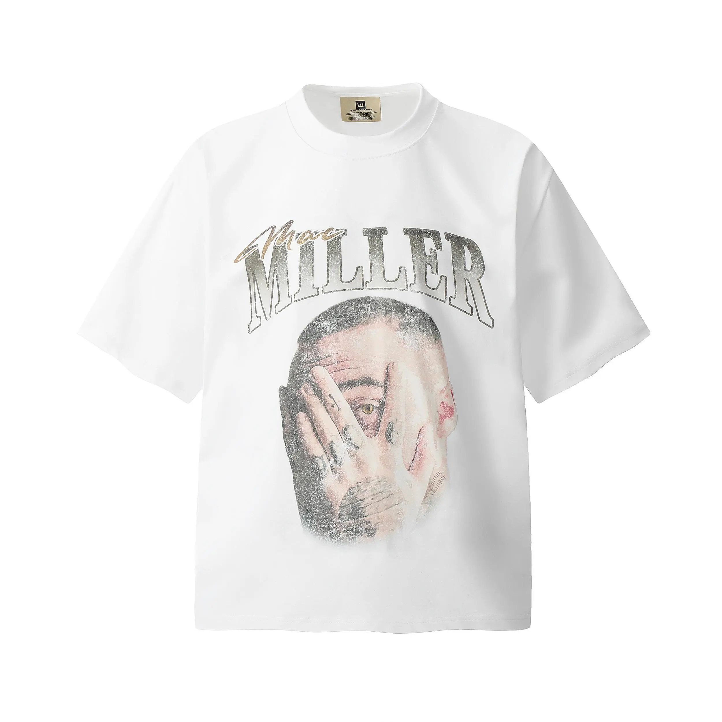 High quality pure cotton creative short sleeves