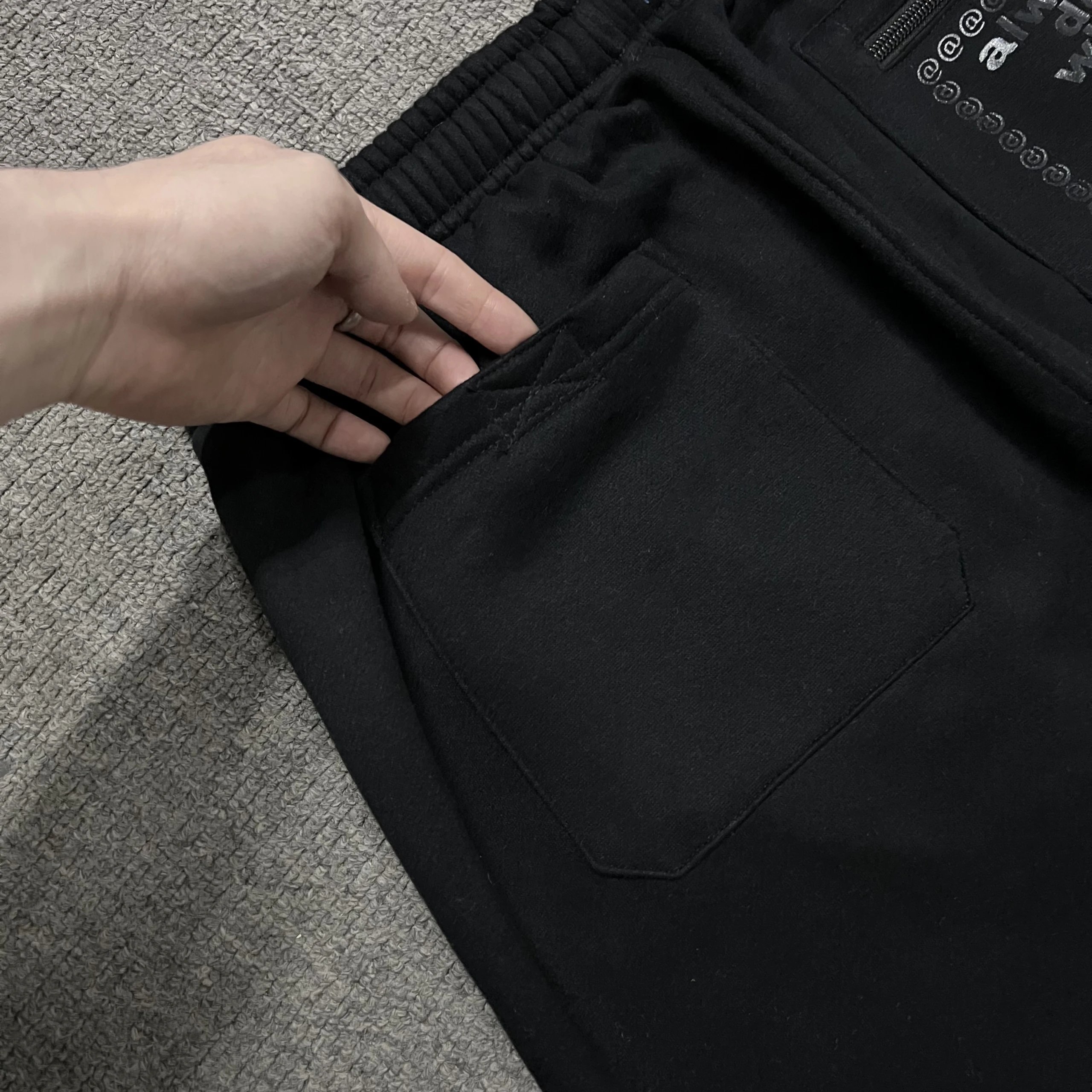 New high quality sun hoodie set jeans