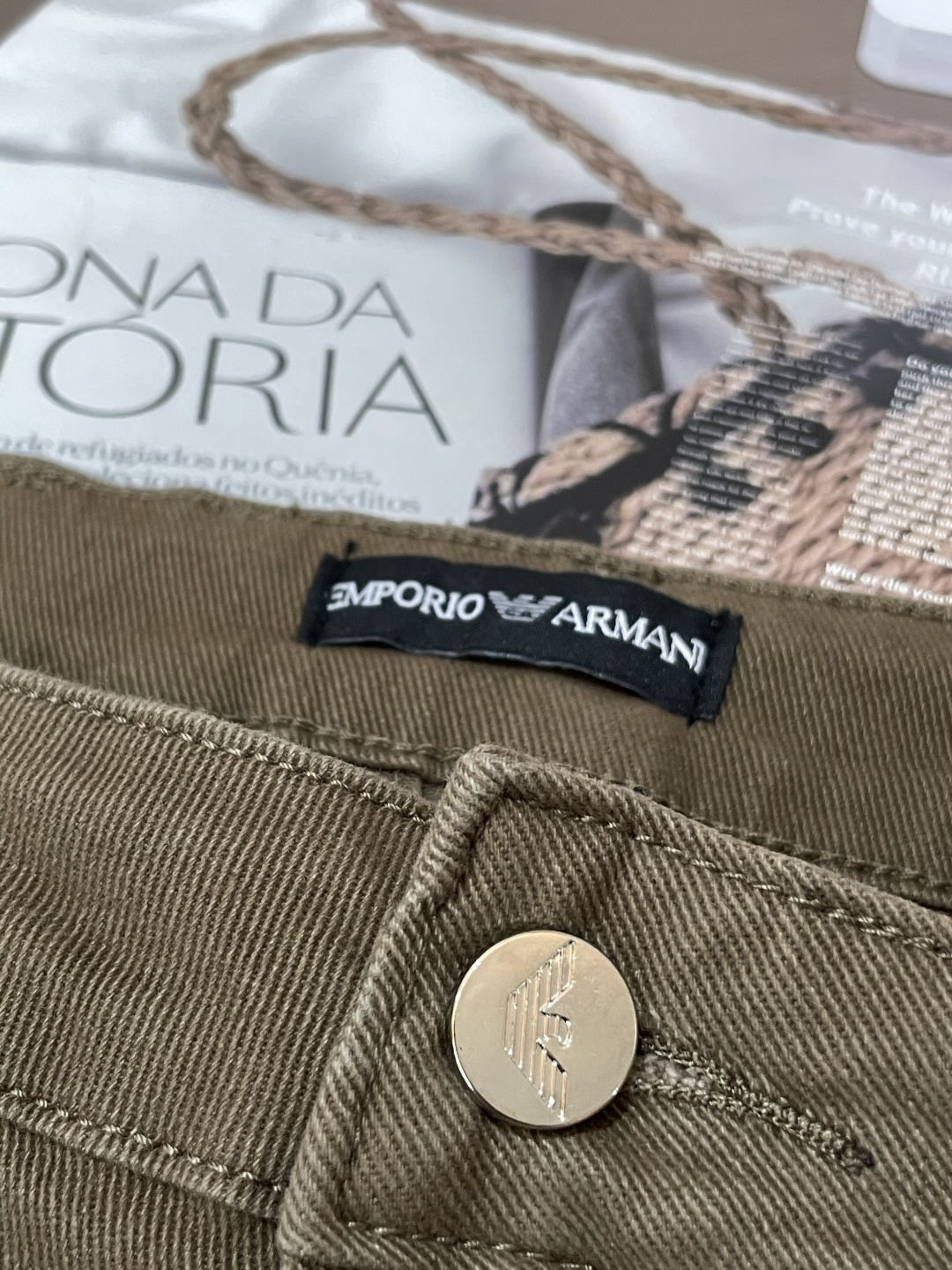 New high-end men's stretch brand trendy pants and jeans