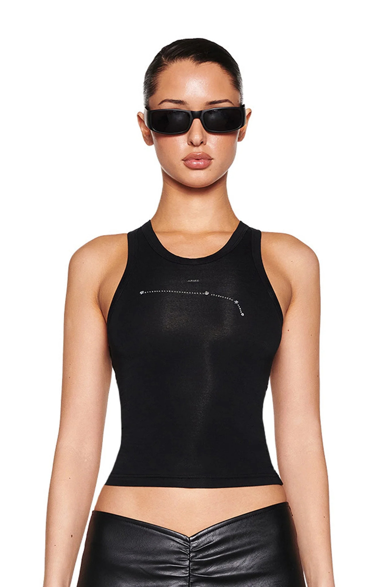 High quality suspender low waisted bell bottom pants set, please add : 18030258501 if you need size guide