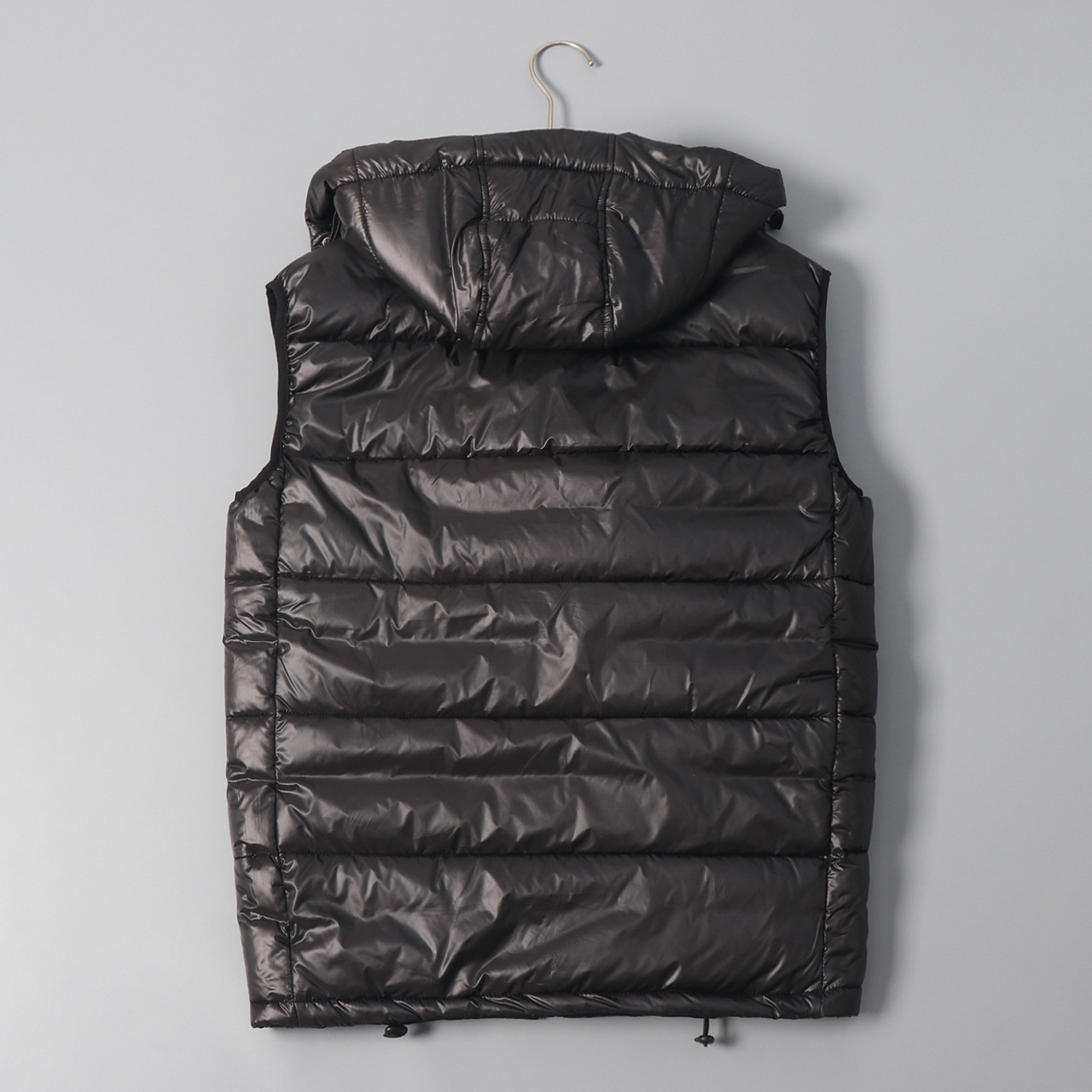 High quality standing collar sticker small diamond down jacket