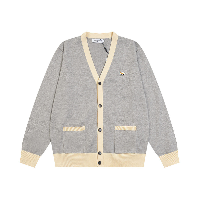 High quality fox head wool sweater cardigan pls add : 18030258501 if you need size guide