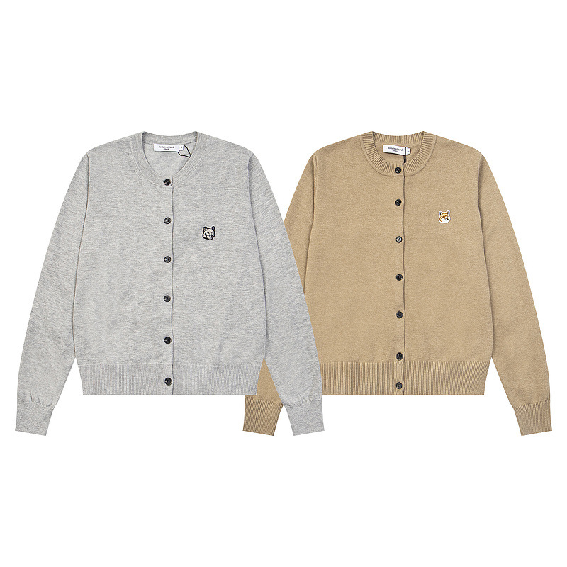 High quality fox head wool sweater cardigan pls add : 18030258501 if you need size guide