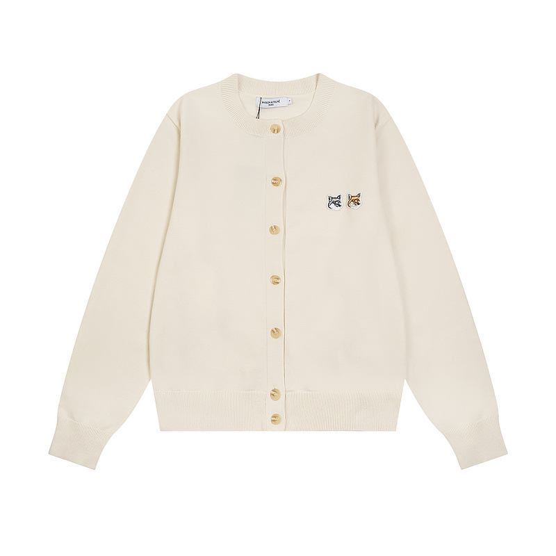 High quality fox head wool sweater cardigan pls add : 18030258501 if you need size guide