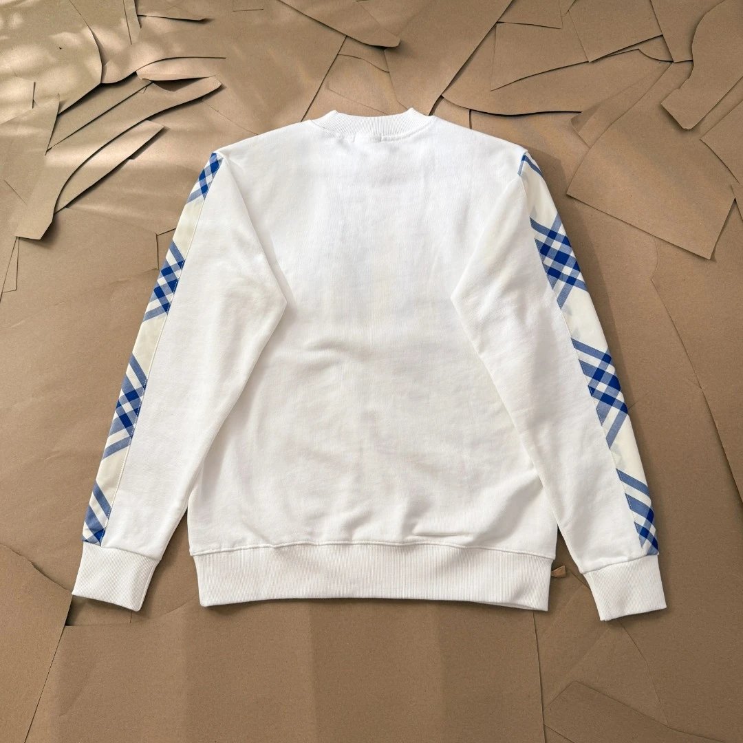 High quality checkered round neck hoodie