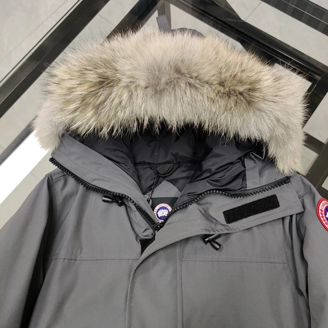 Winter long down jacket