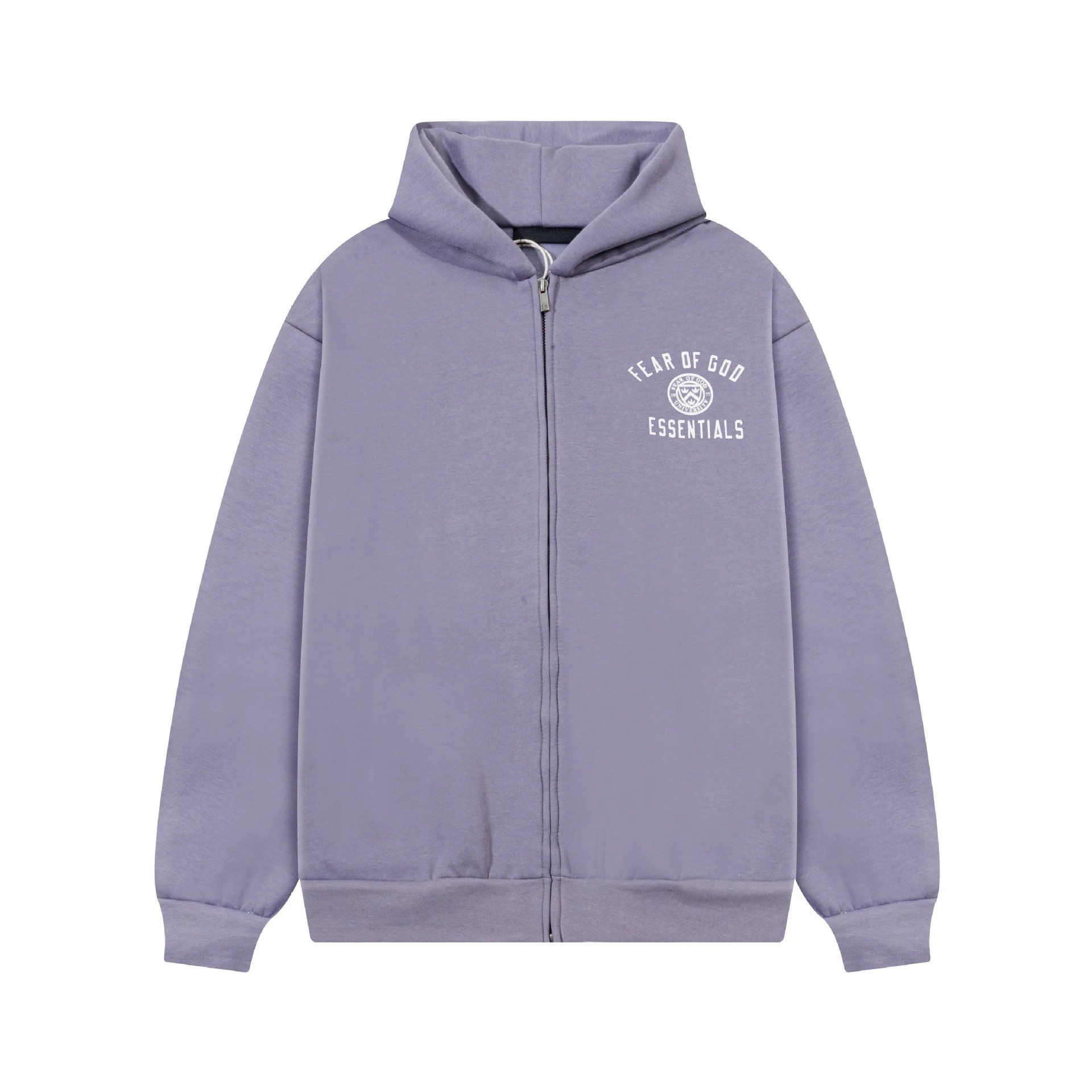 High quality autumn and winter new logo letter pattern cardigan zipper hooded sweatshirt for both men and women