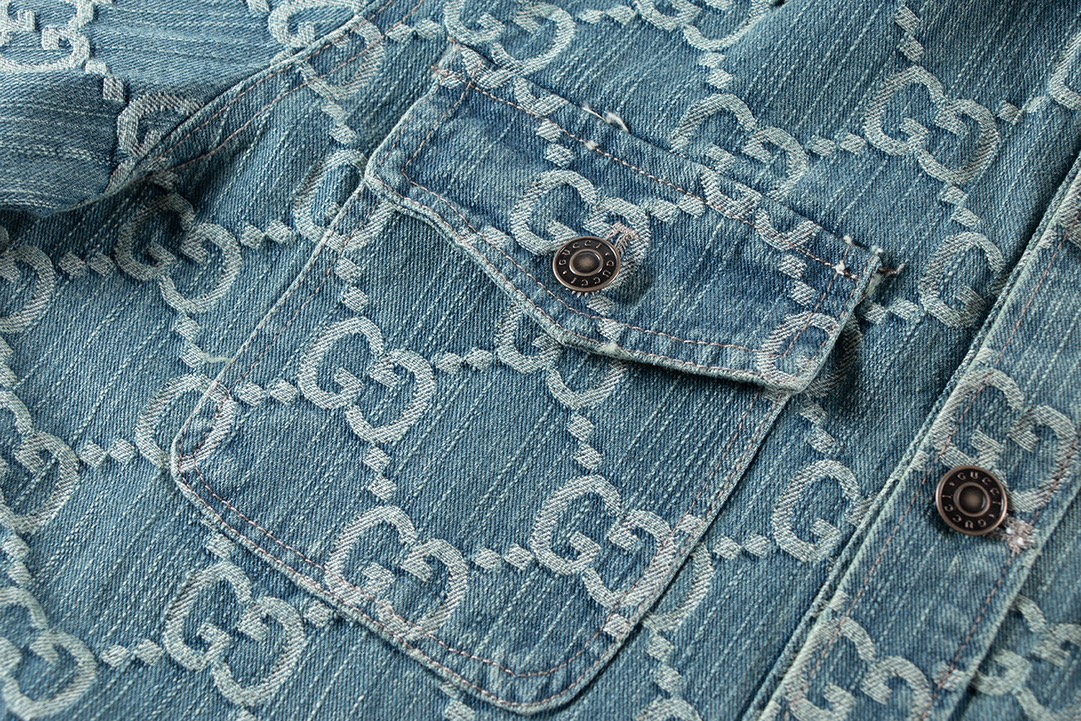 High quality denim suit