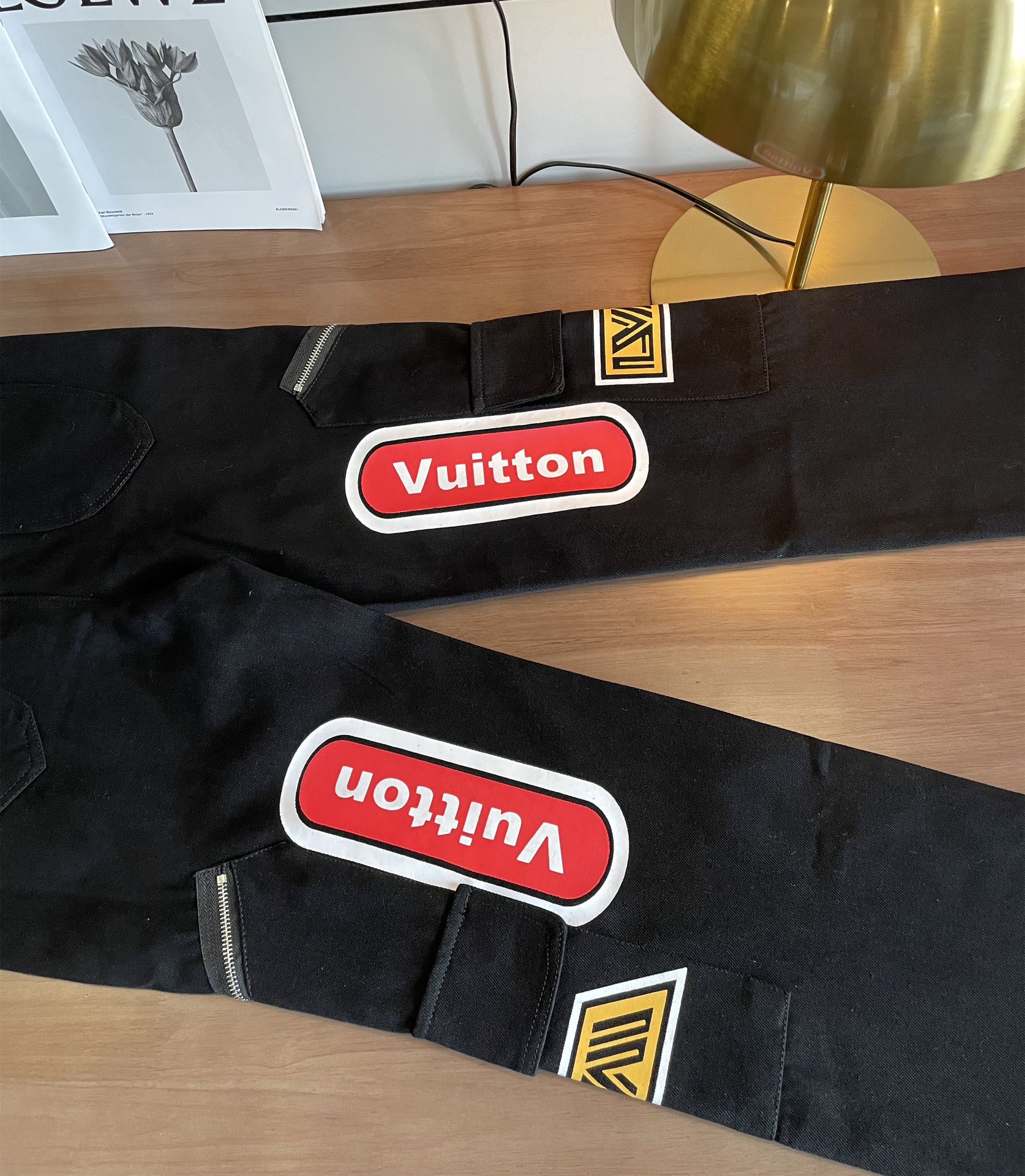 High quality denim suit