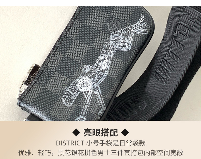 High quality men's chest bag mailman bag, please add : 18030258501 if you need size guide