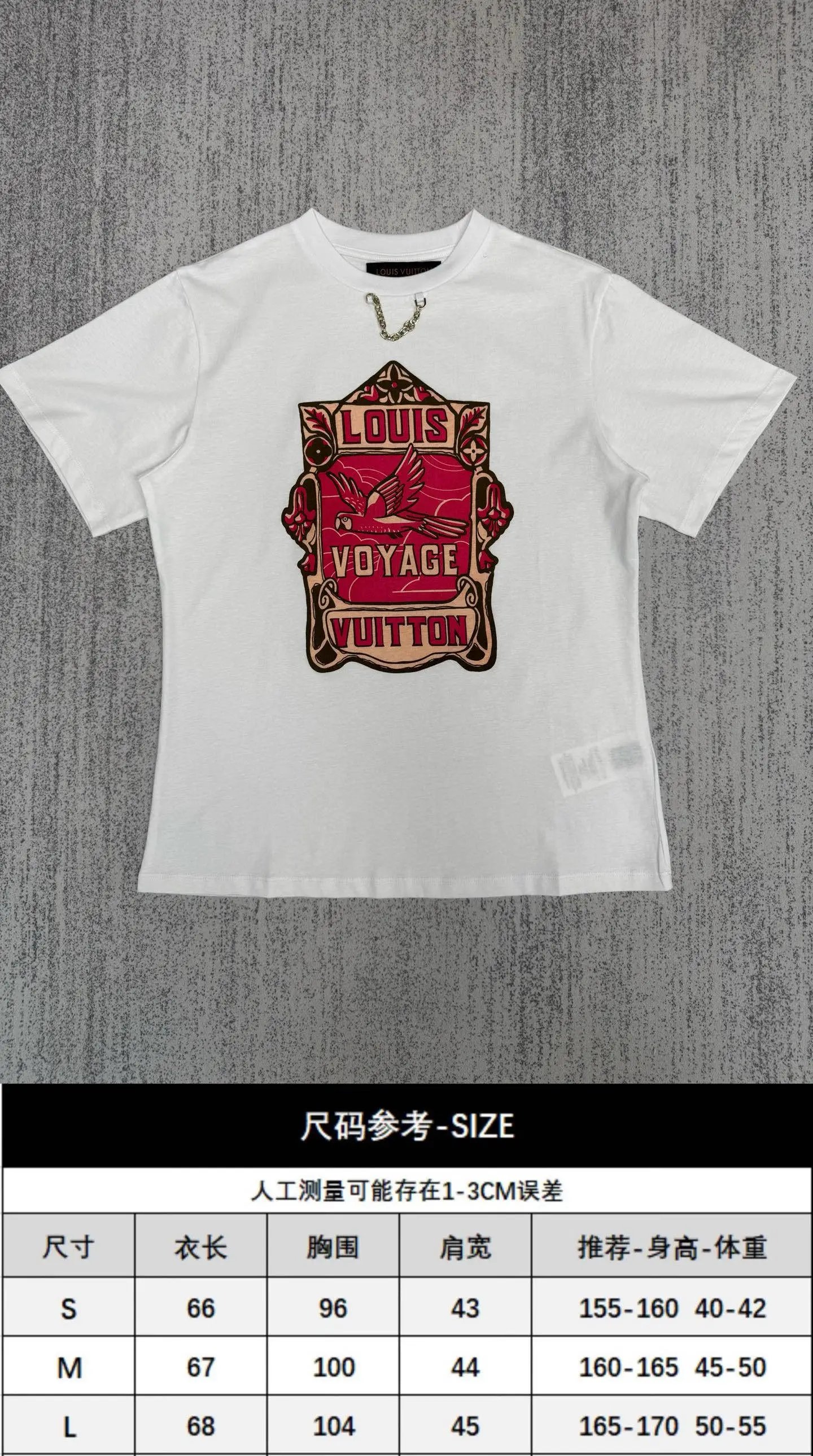 High quality women's chain printed short sleeves, please add : 18859952090 if you need size guidance