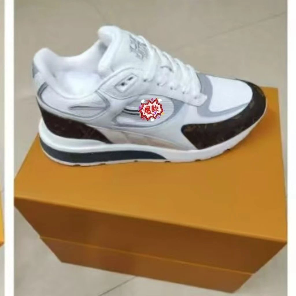 High quality high-end leather casual sports men's shoes with comfortable, breathable and lightweight soles