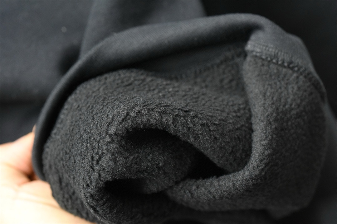 High quality simple color printed fleece round neck hoodie 1 pls add : 18030258501 if you need size guide