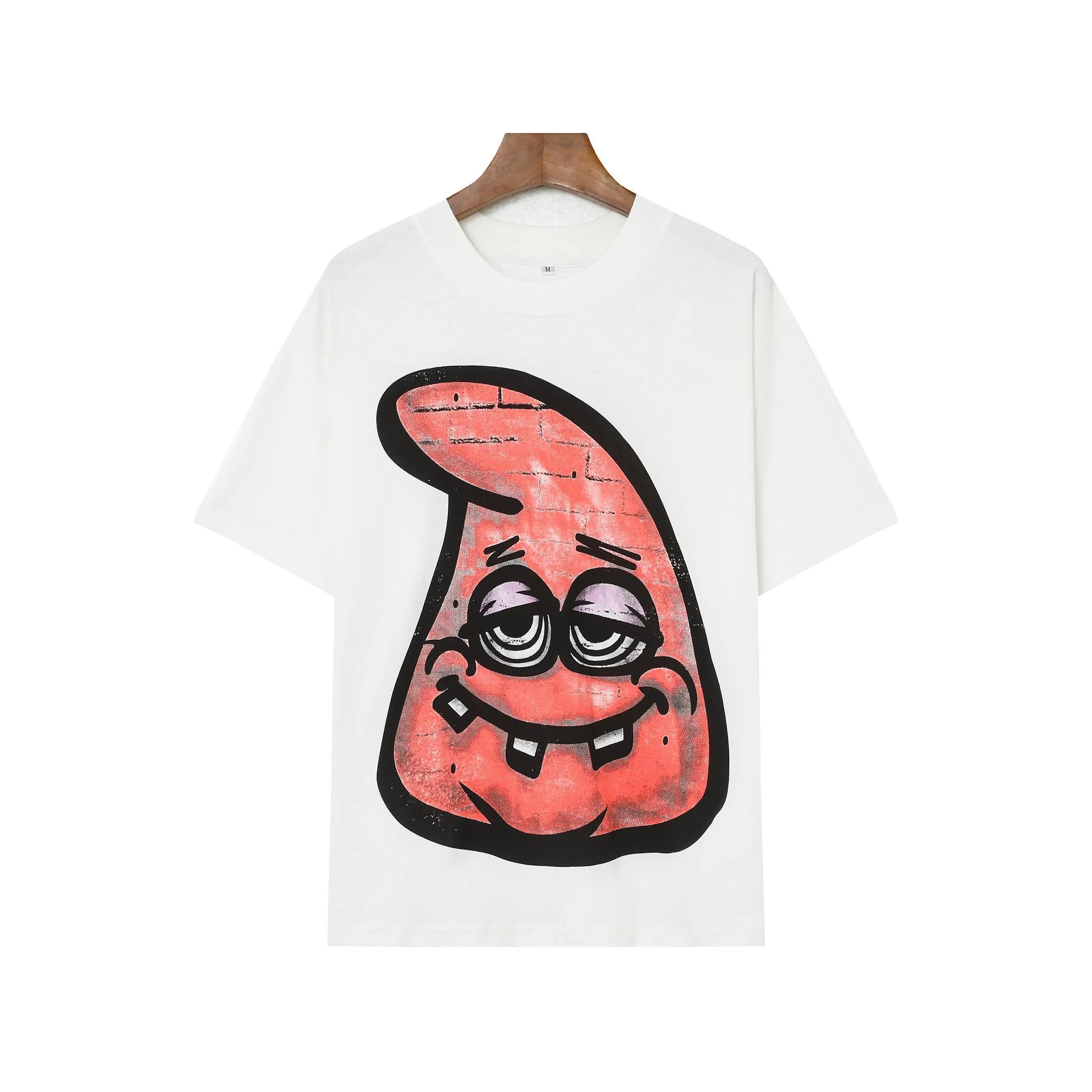 High quality trendy printed bat short sleeves