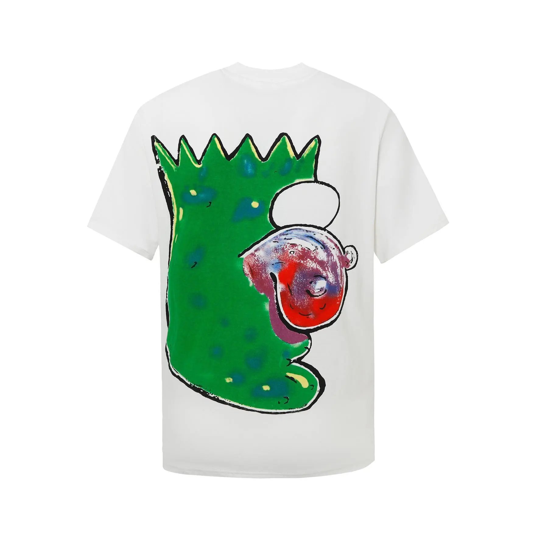 High quality trendy printed bat short sleeves