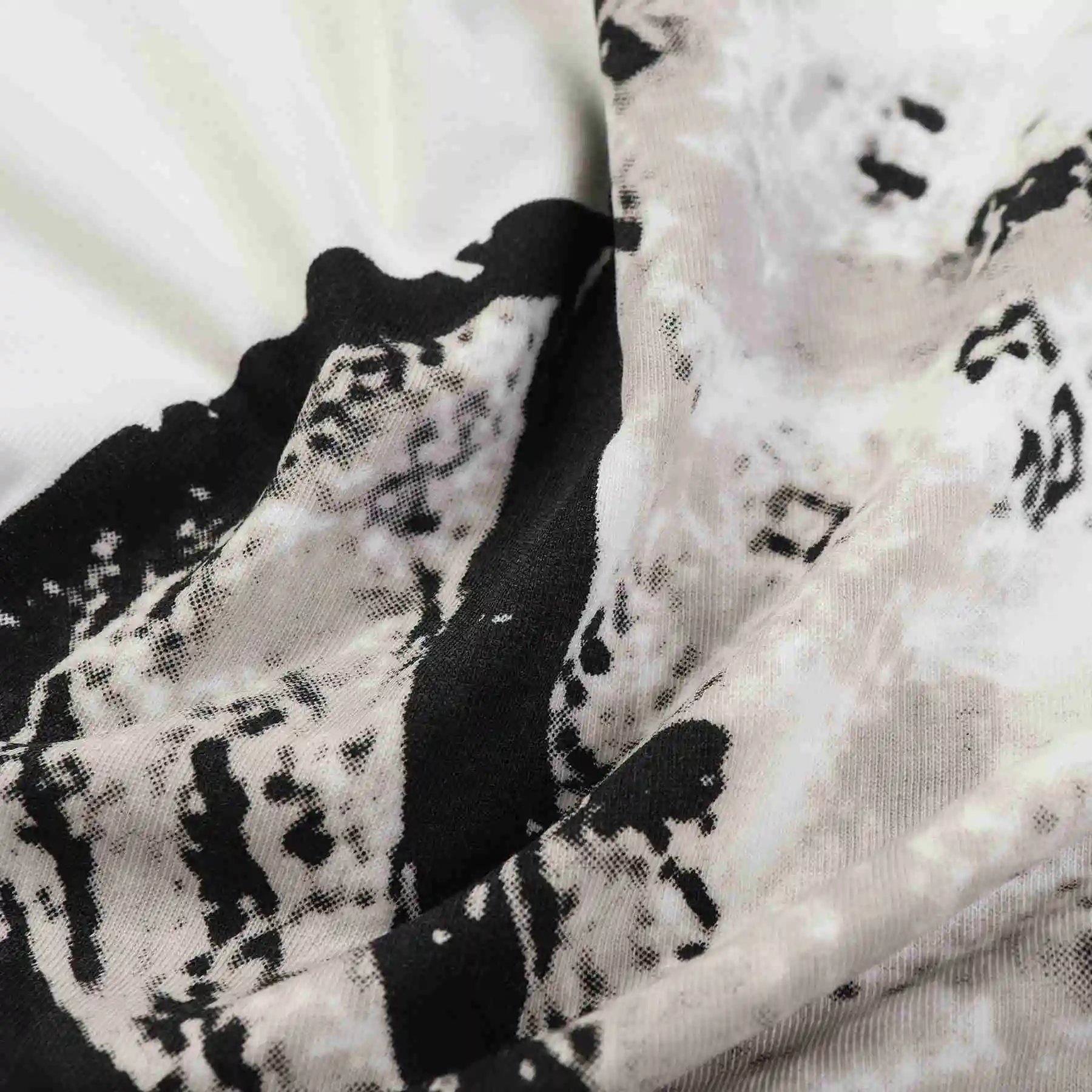 High quality trendy printed bat short sleeves