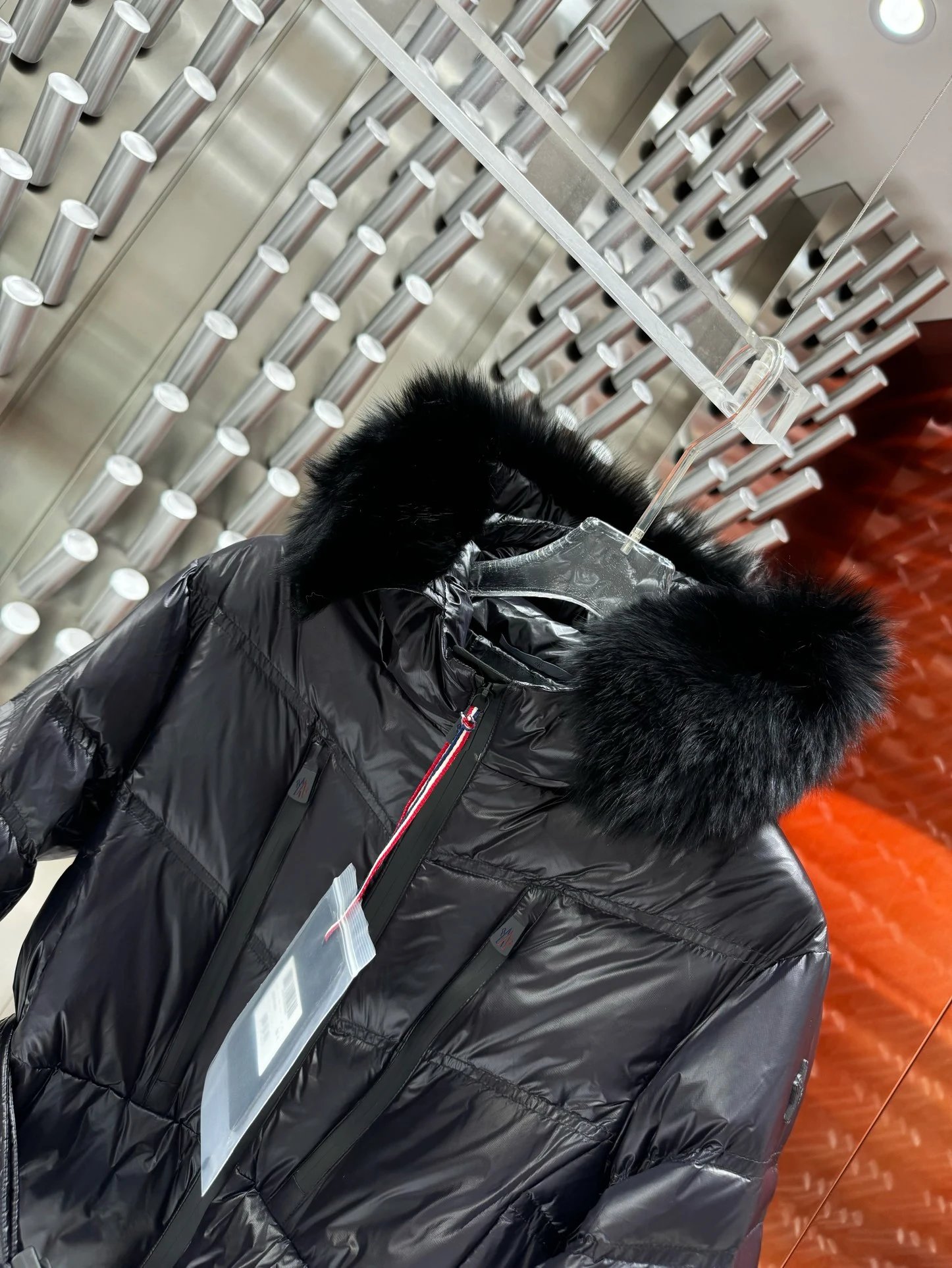 Short casual down jacket