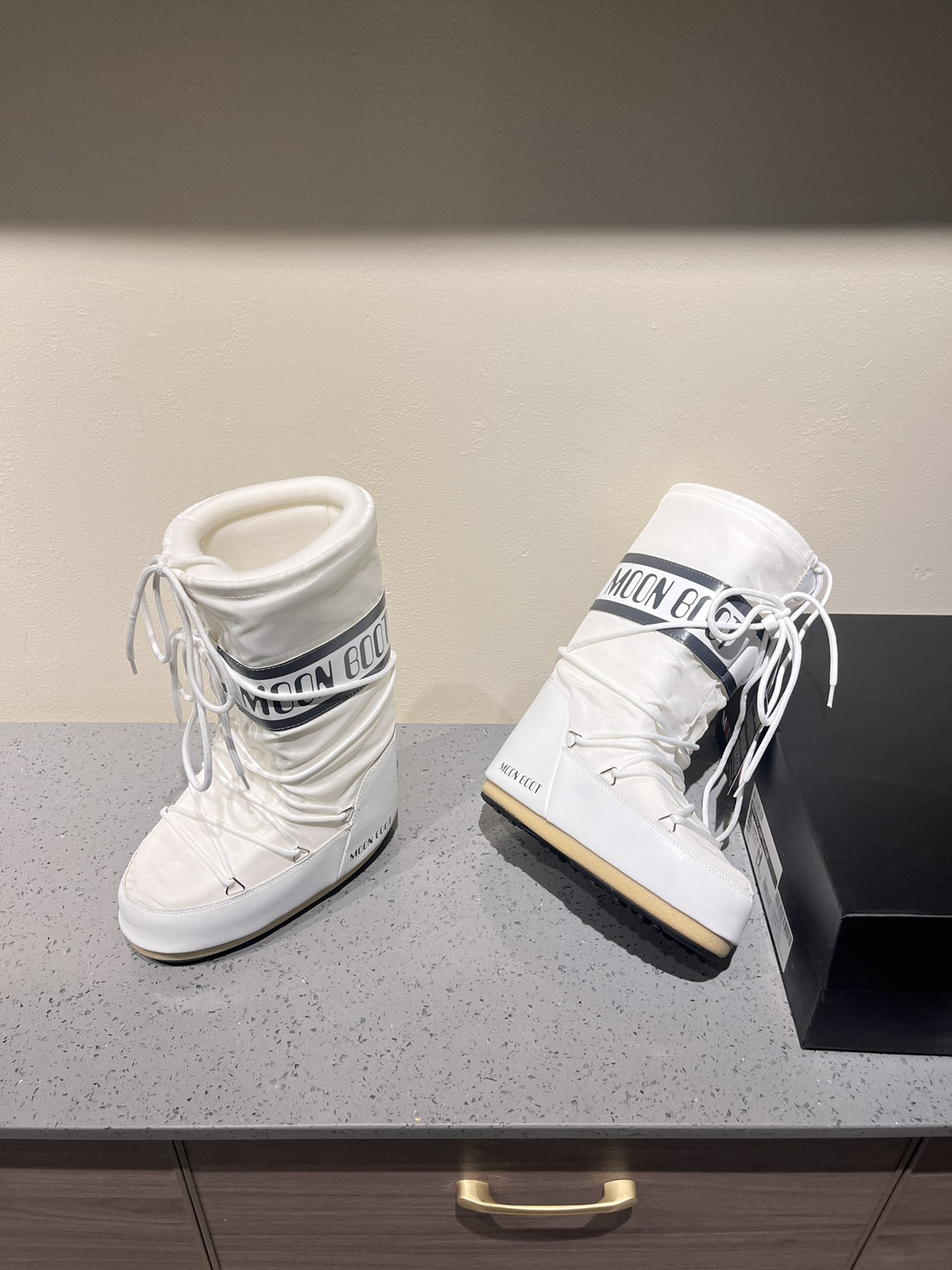 High quality ugly and cute long snow boots