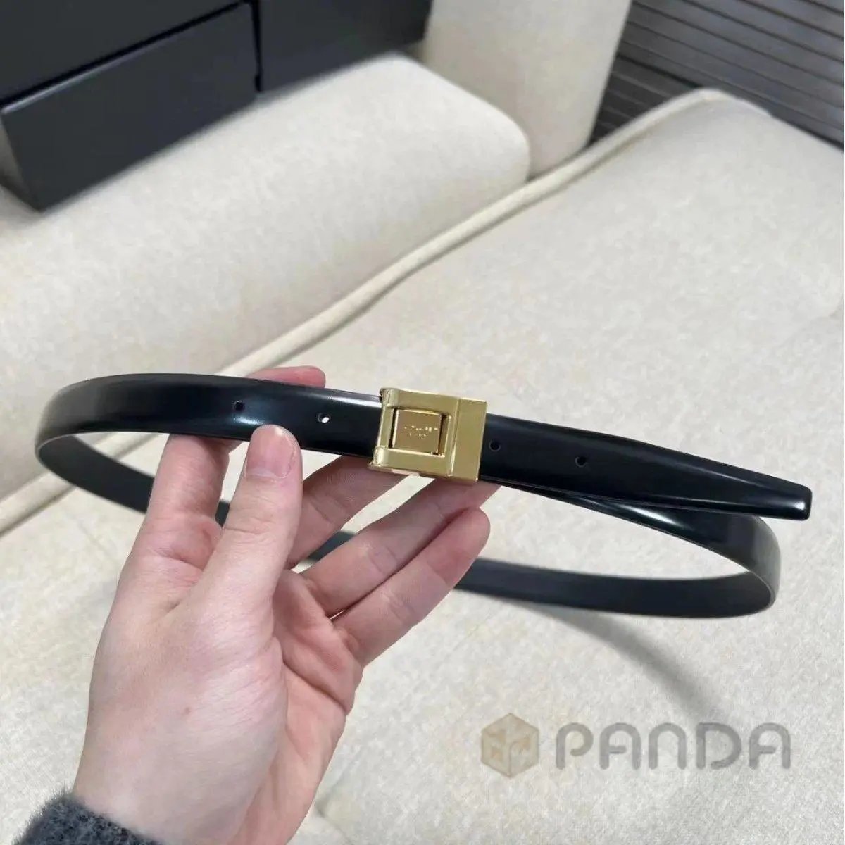 High quality letter women's belt small waist seal