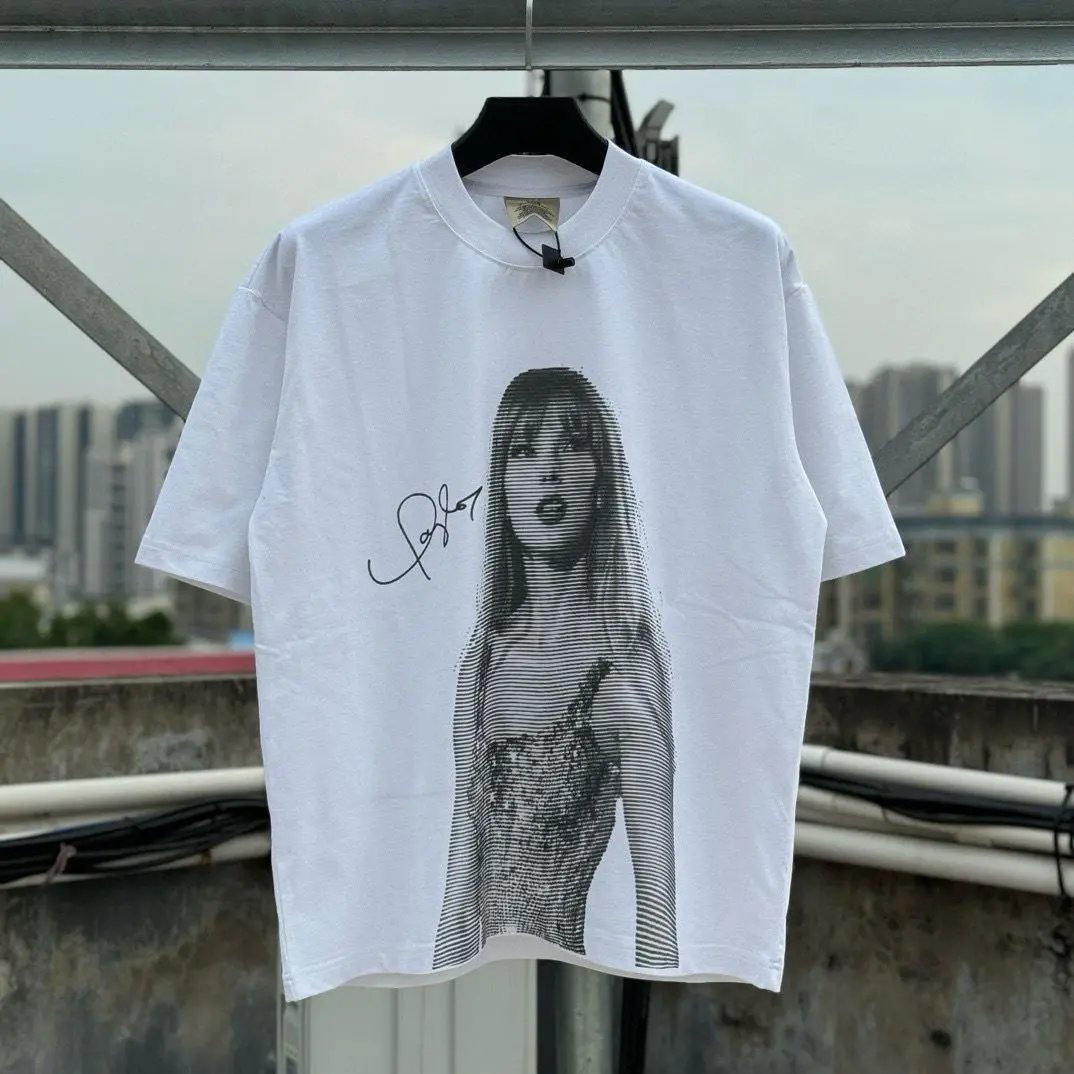 High quality pure cotton creative short sleeves