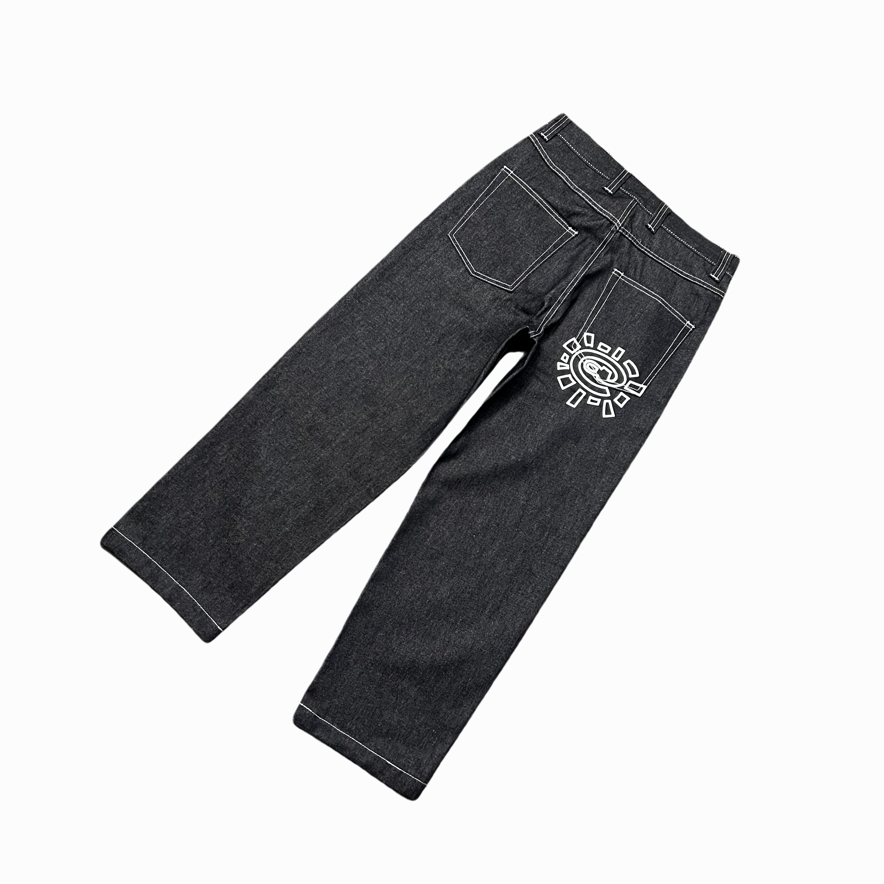 New high quality sun hoodie set jeans