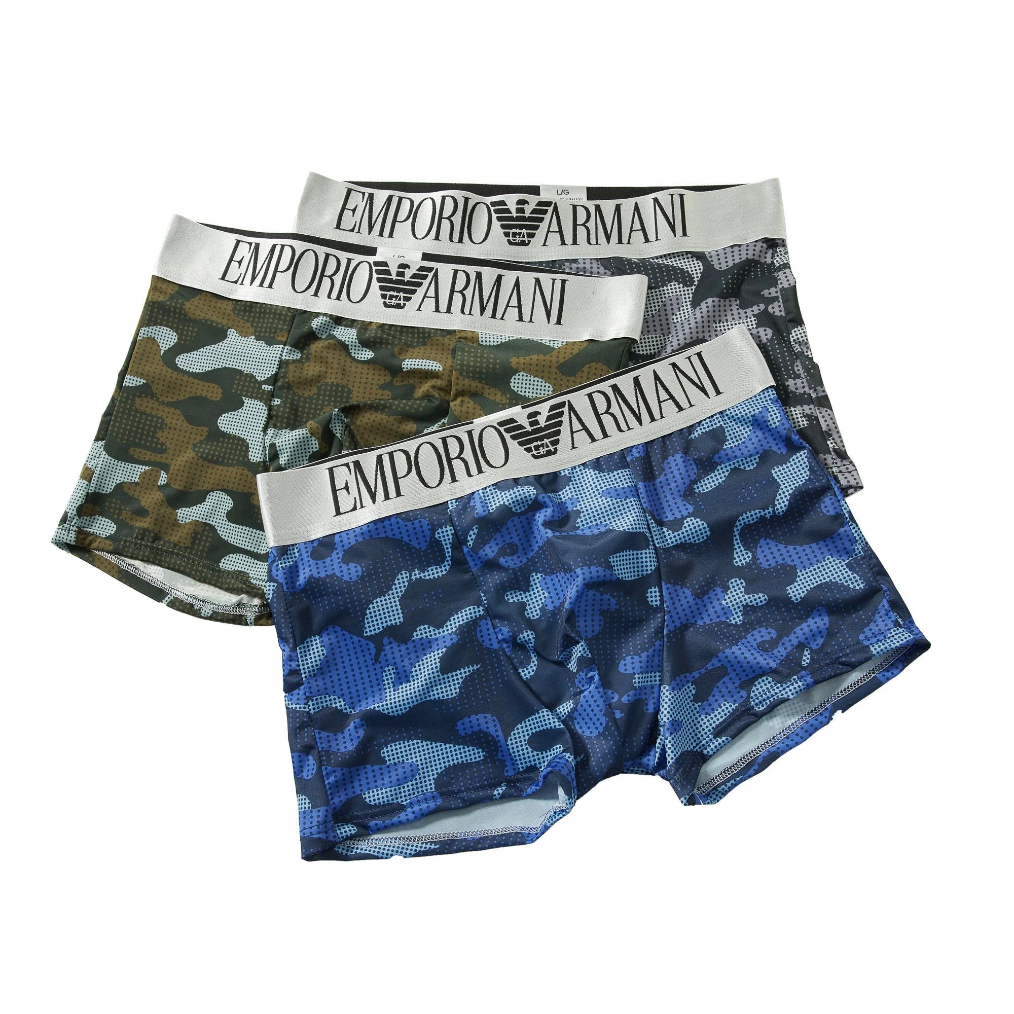 High quality men's underwear in a box of three, available in any color