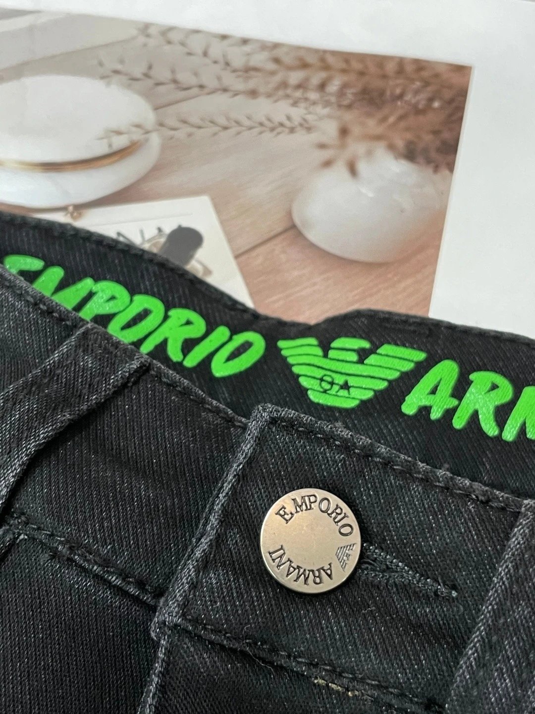 New high-end men's stretch brand trendy pants and jeans