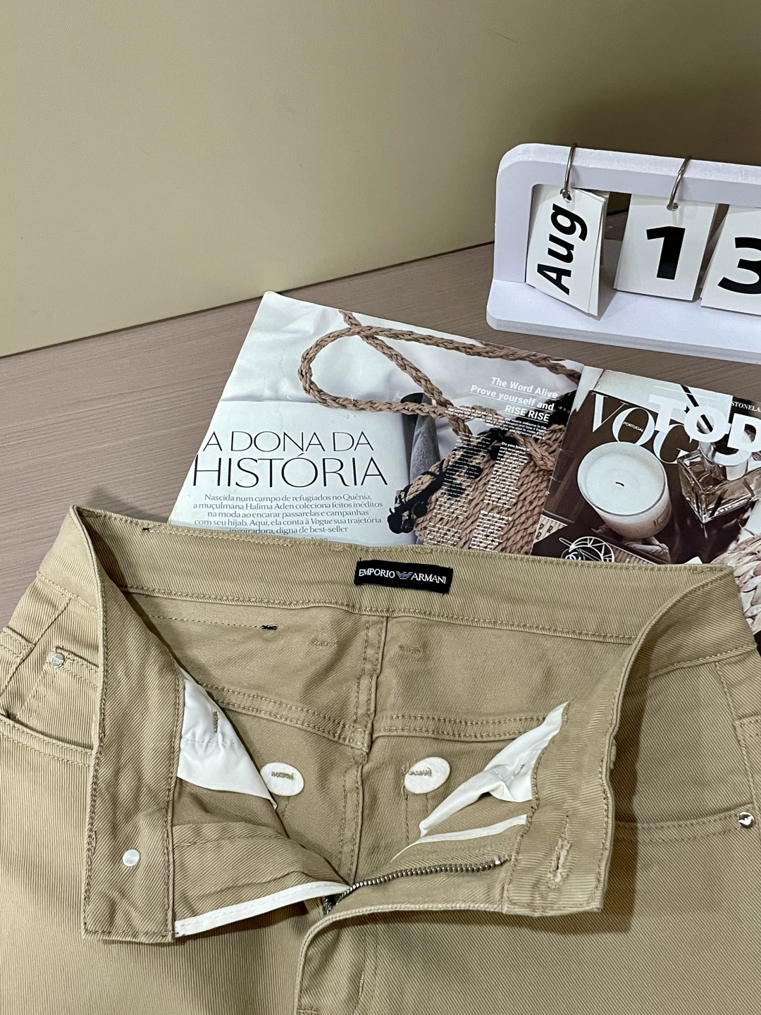 New high-end men's stretch brand trendy pants and jeans