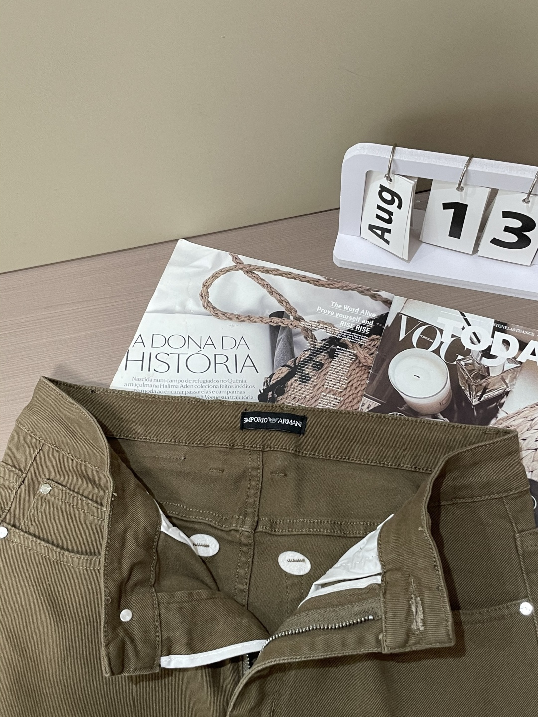 New high-end men's stretch brand trendy pants and jeans