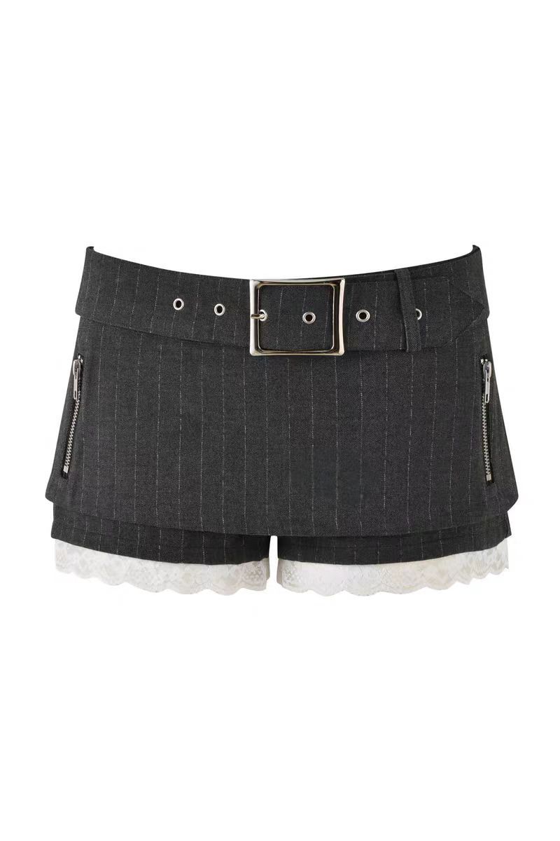 High quality suspender low waisted bell bottom pants set, please add : 18030258501 if you need size guide
