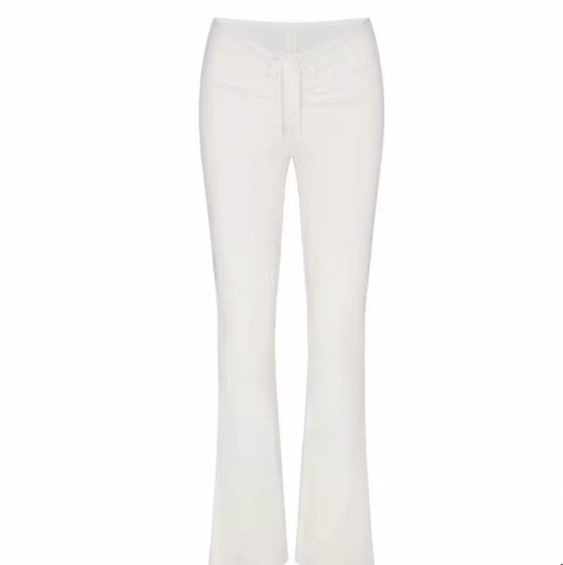 High quality suspender low waisted bell bottom pants set, please add : 18030258501 if you need size guide