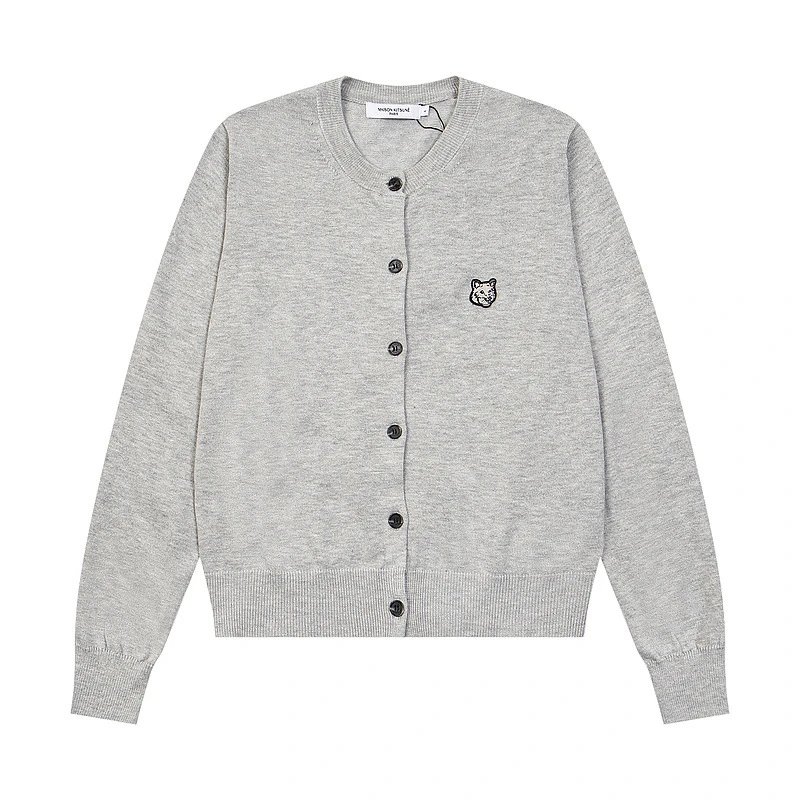 High quality fox head wool sweater cardigan pls add : 18030258501 if you need size guide