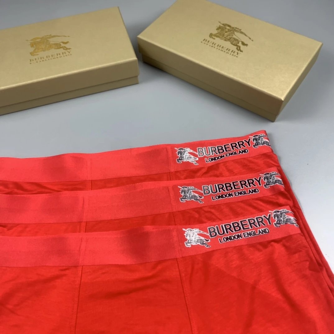 High quality men's underwear in a box of three, available in any color