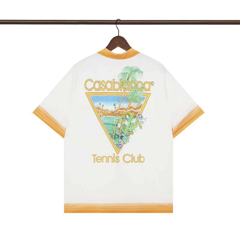 High quality letter printed short sleeved shirt set