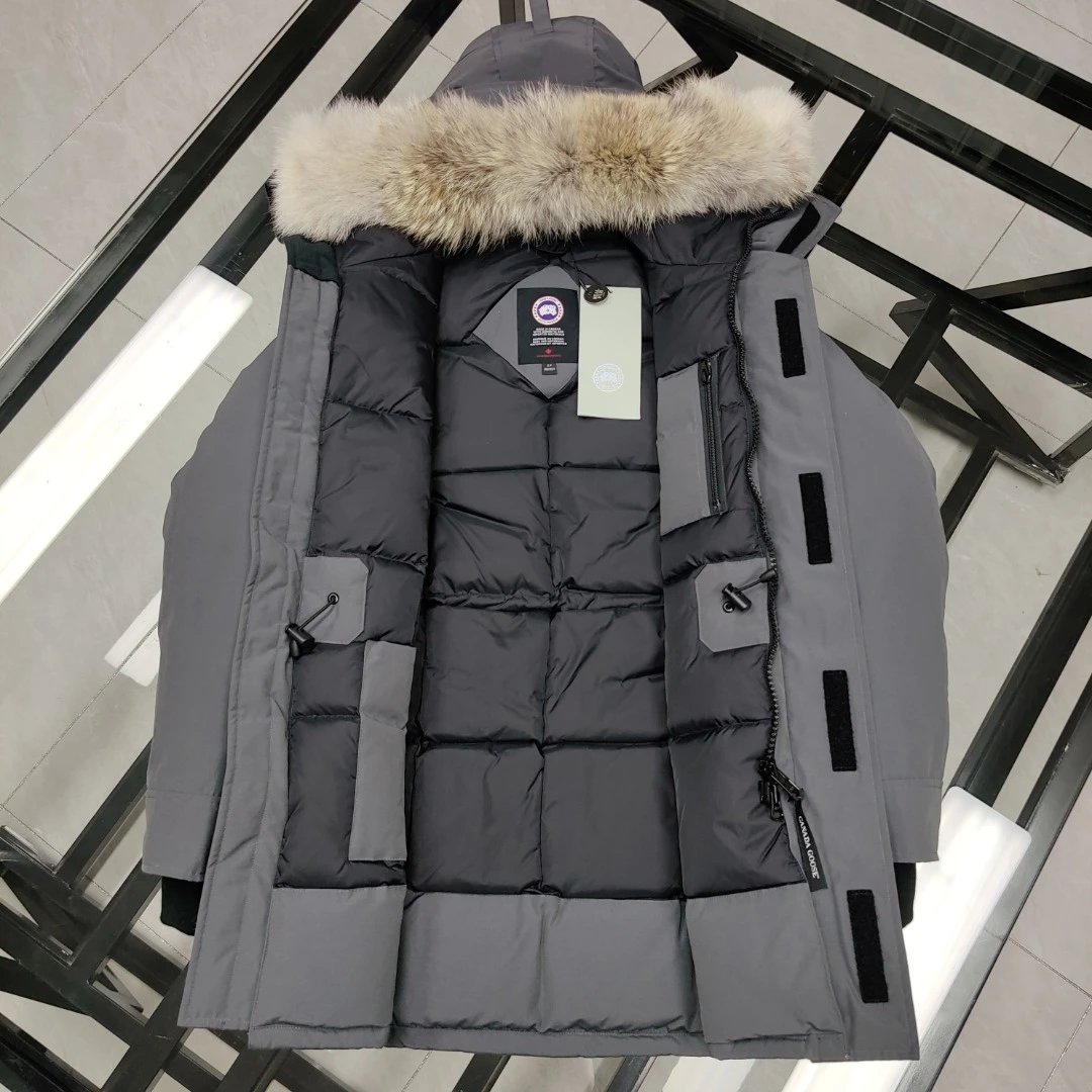 Winter long down jacket
