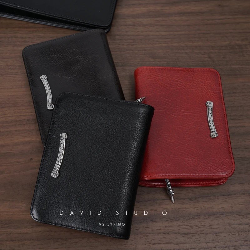 High quality 925 silver short wallet fashionable wallet