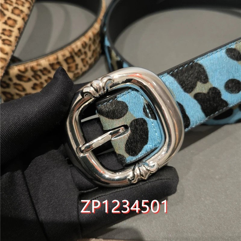 Oiran Silver White Copper Electroplated White Golden Limited St.Barth Blue Horse Hair Japanese Buckle Belt for Men and WomenProduct LinkRefresh