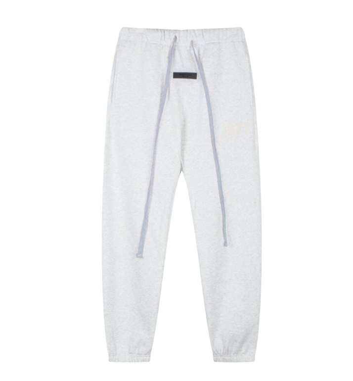 High quality letter flannel sweatpants