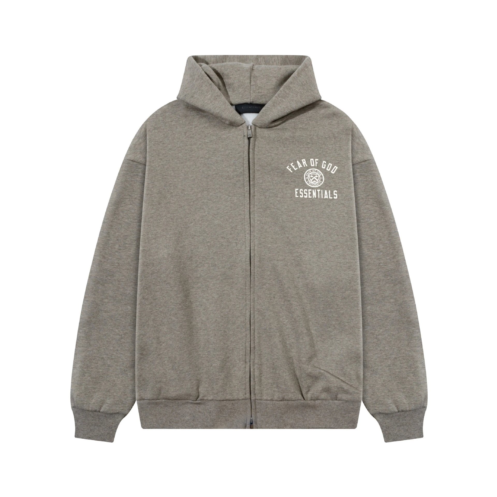 High quality autumn and winter new logo letter pattern cardigan zipper hooded sweatshirt for both men and women
