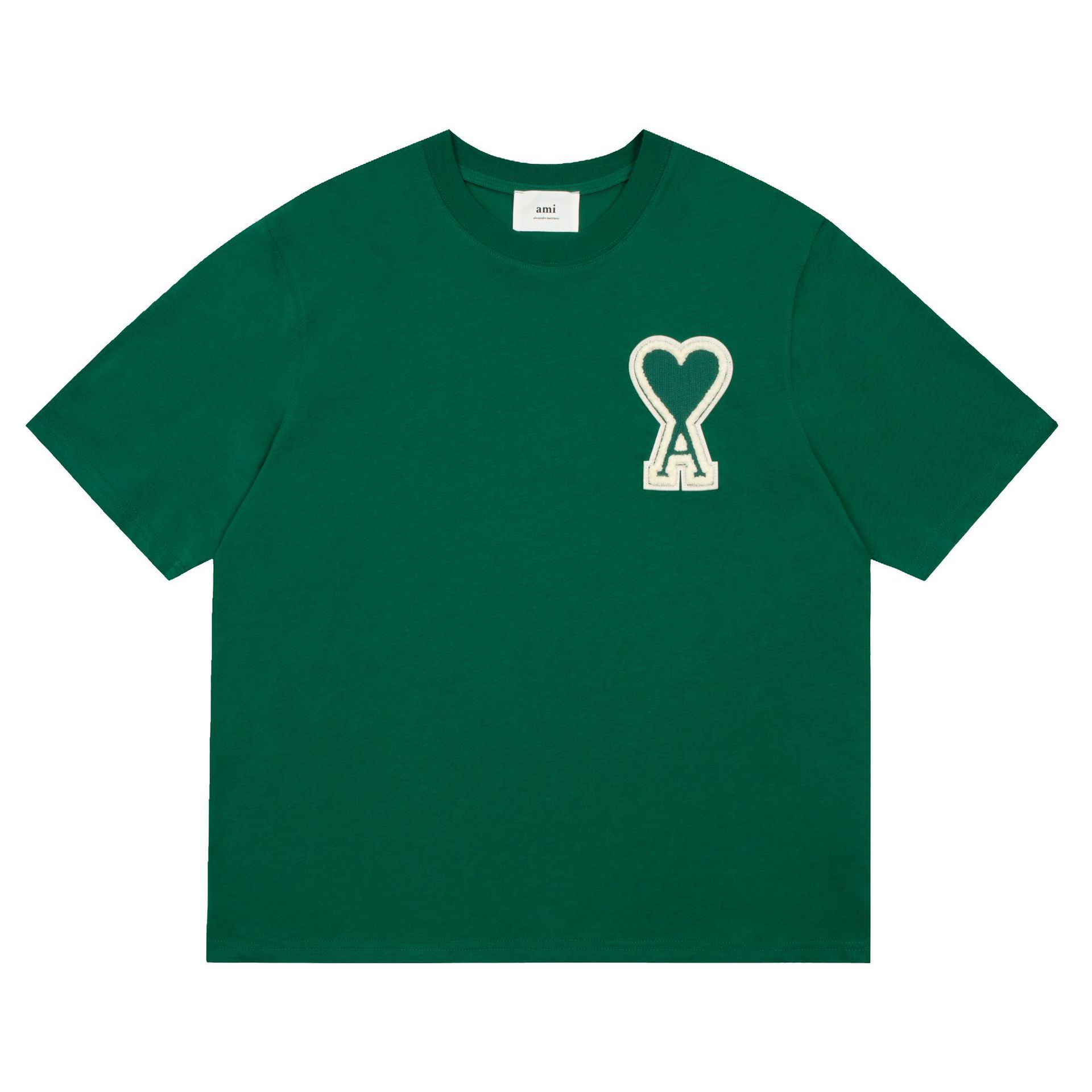 High quality small heart embroidered short sleeved 1:1 pls add : 18030258501 if you need size guide