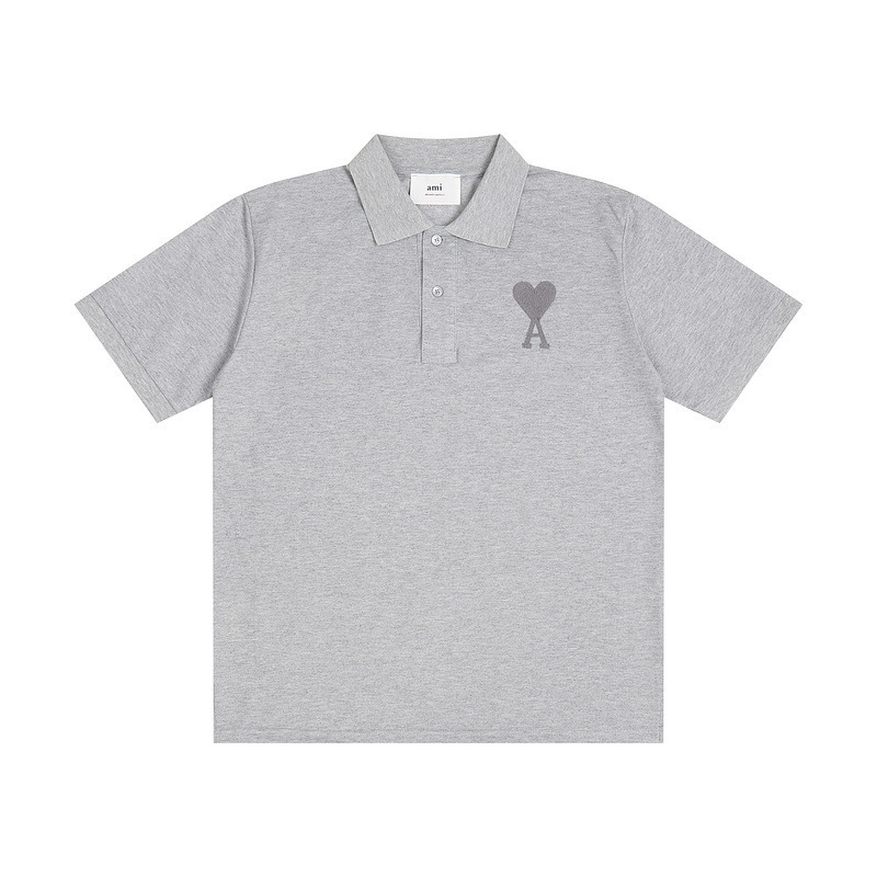 High quality small heart embroidered short sleeved 1:1 pls add : 18030258501 if you need size guide