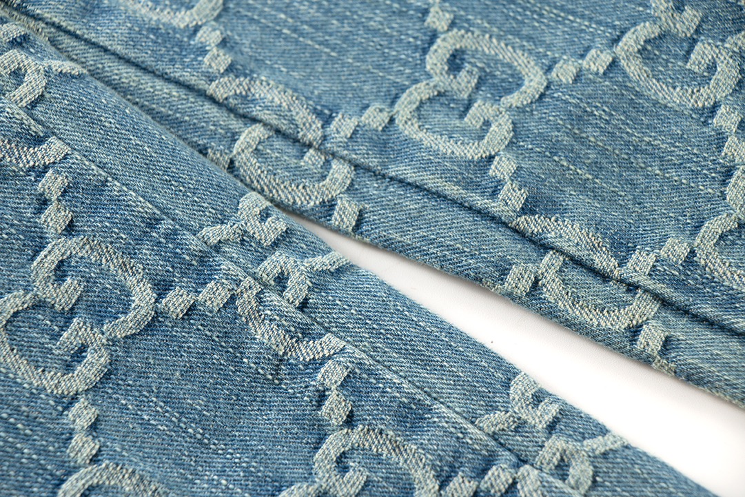 High quality denim suit