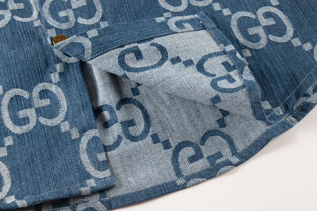 High quality denim suit