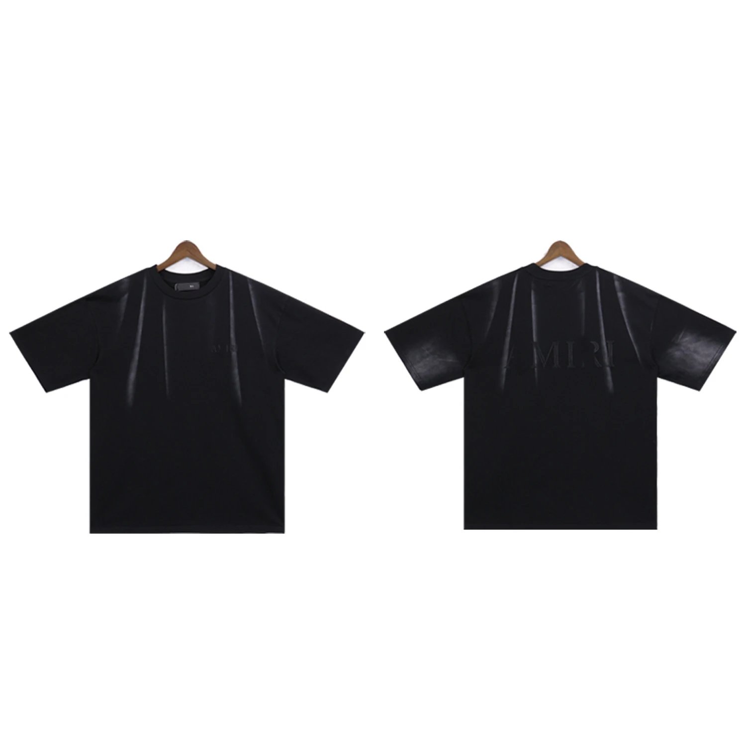 High quality washed letter short sleeved set