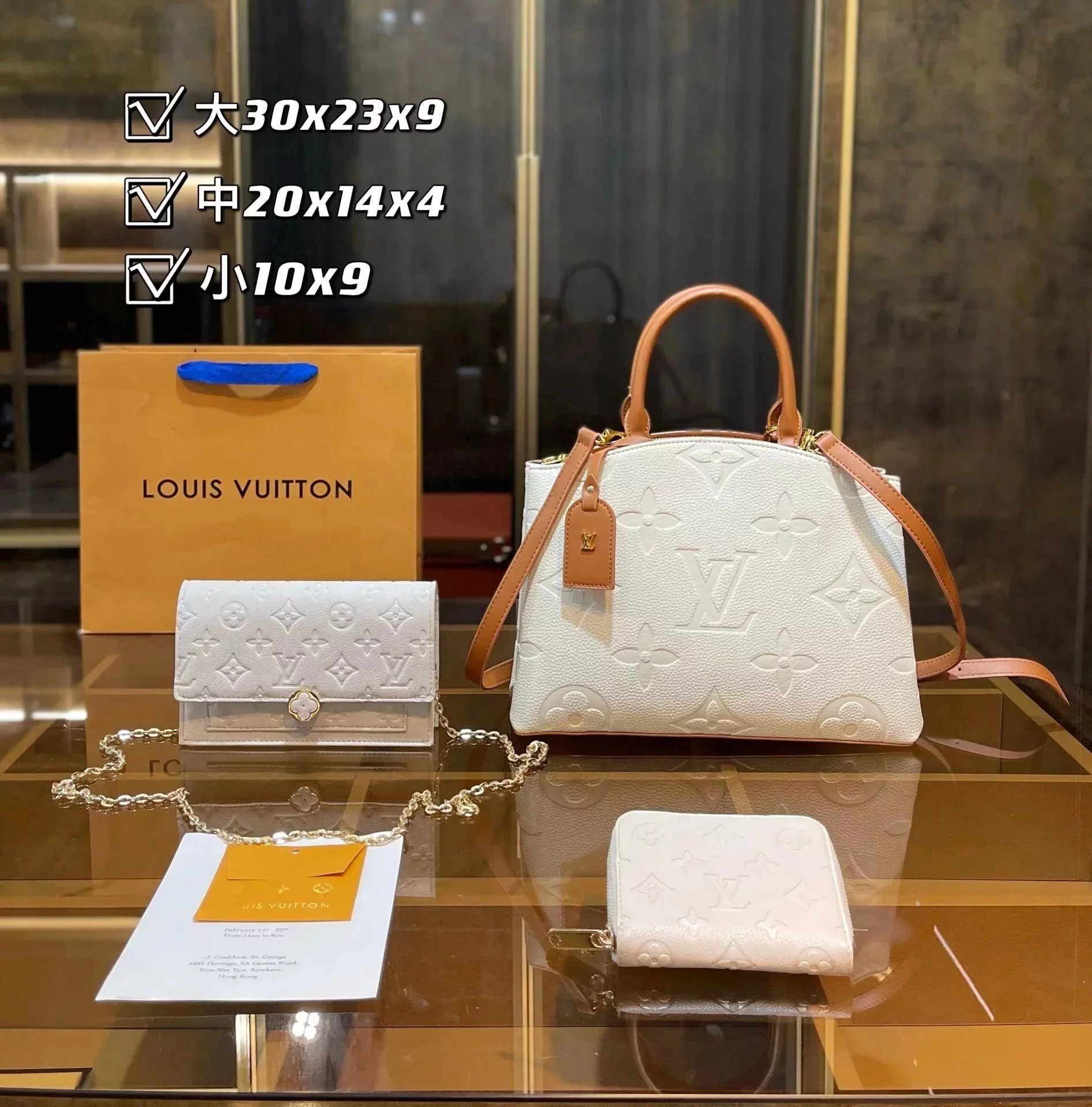 Three in one high-quality factory bag