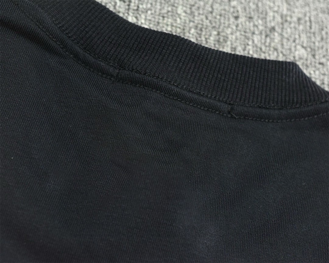 High quality minimalist letter printed round neck looped hoodie 1 pls add : 18030258501 if you need size guide