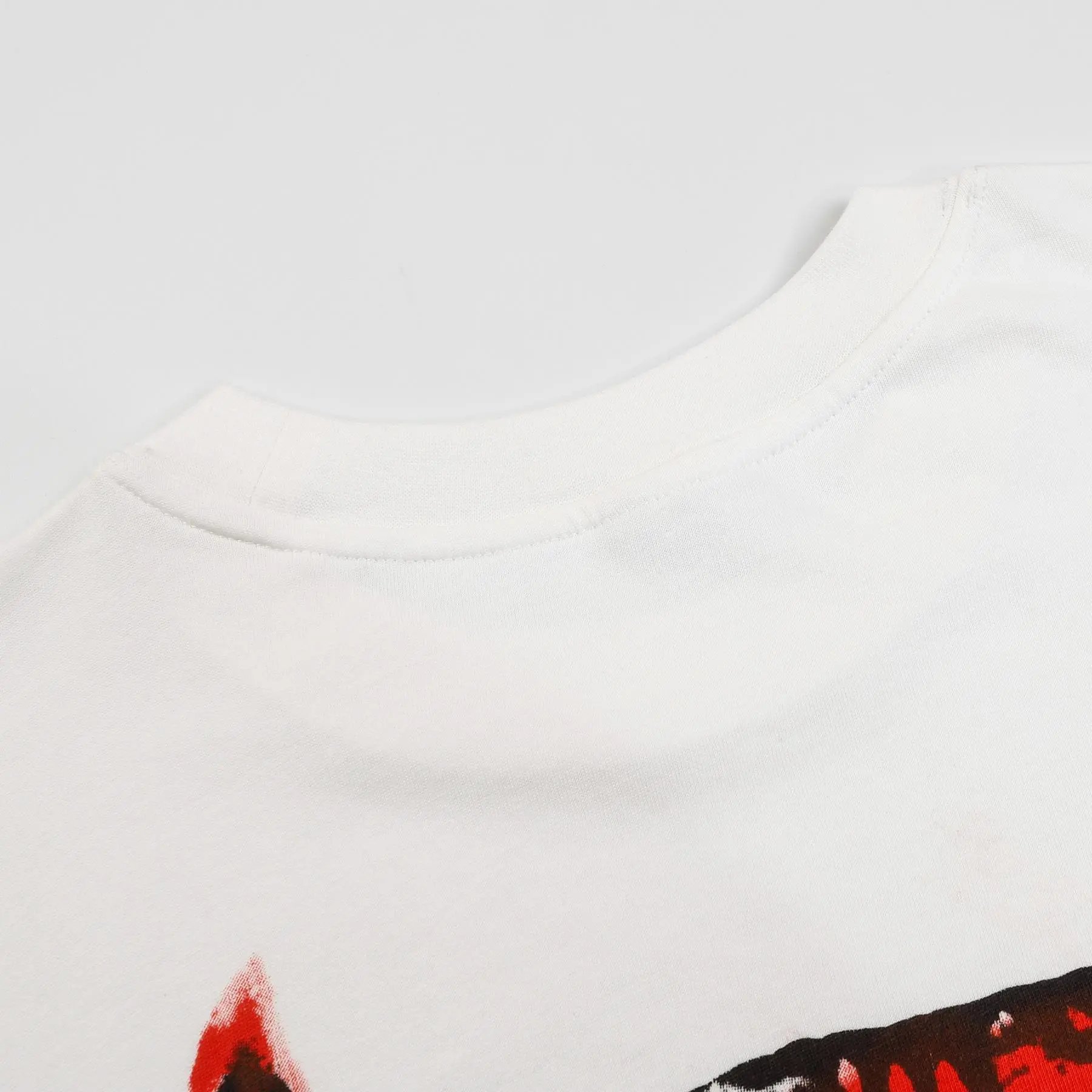 High quality trendy printed bat short sleeves